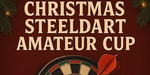 Christmas Amateur Steel-Dart-Cup