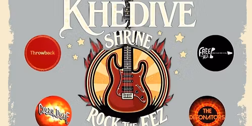 Khedive Shrine Rock the Fez