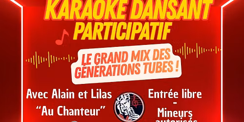 Grand Mix ann\u00e9es tubes en Karaok\u00e9 dansant !