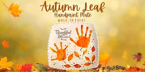 Autumn Leaf Handprint Walk-In Event