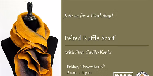 Felted Ruffle Scarf