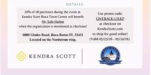 Kendra Scott Give Back Event
