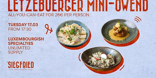 L\u00ebtzebuerger Mini-Owend \ud83c\uddf1\ud83c\uddfa