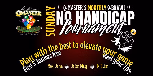 Monthly Sunday 9-Brawl (9-Ball) Tournament