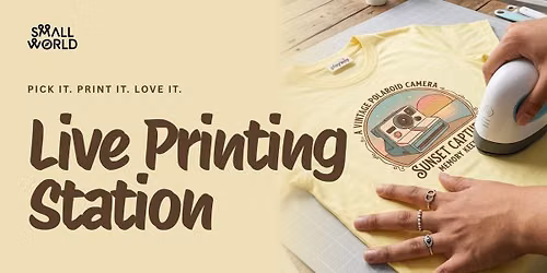 Live Printing Station