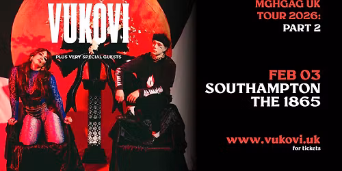 VUKOVI at The 1865, Southampton