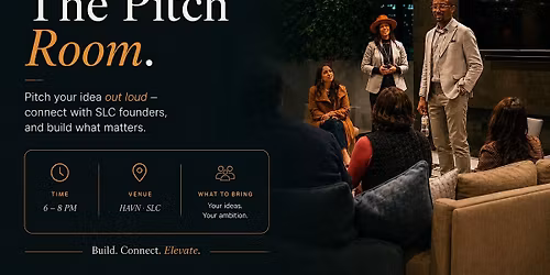 The Pitch Room: Founders Night \u2014 Share What You're Building (2 Min, No Deck