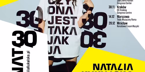 Natalia Kukulska - Czy ona jest taka jak ja? - trasa jubileuszowa \/ Szczecin