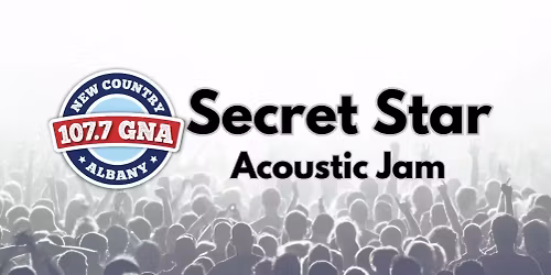 WGNA Secret Star Acoustic Jam at Palace Theatre Albany