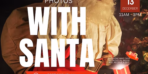 PHOTOS WITH SANTA AT GA CHECKPOINT IN PORT COQUITLAM