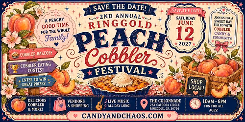 2nd Annual Ringgold Peach Cobbler Festival