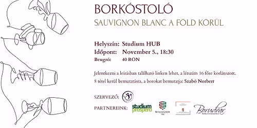 Bork\u00f3stol\u00f3 - Sauvignon Blanc a F\u00f6ld k\u00f6r\u00fcl