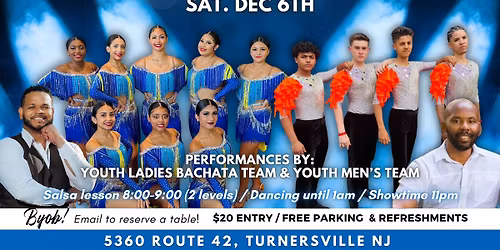 Salsa & Bachata Latin Social at AIM - Youth Takeover!