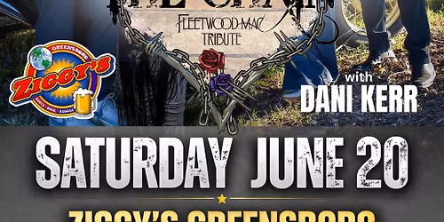 THE CHAIN - FLEETWOOD MAC TRIBUTE | 6\/20\/26 | ZIGGY'S GREENSBORO