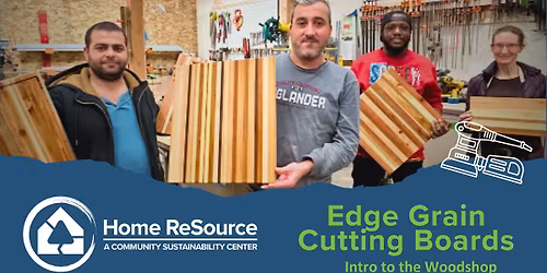 Edge Grain Cutting Boards - Intro to the Woodshop 