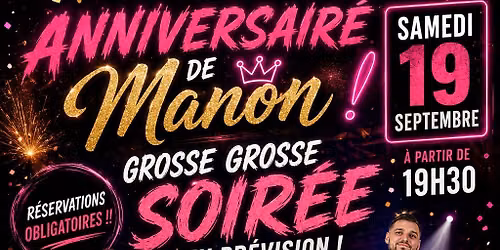 Anniversaire de Manon & concert des Natural gipsy 