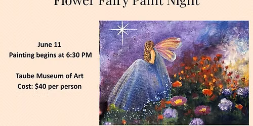 Flower Fairy Paint Night