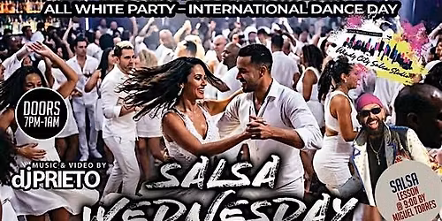 Salsa in White \u2013 Intern. Dance Day