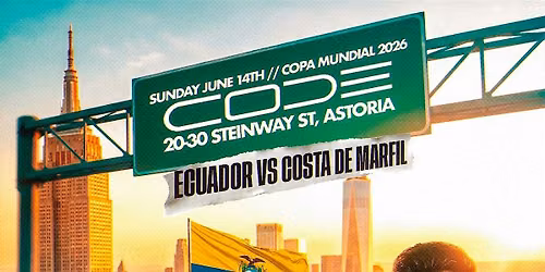 ECUADOR VS IVORY COAST WATCH PARTY | QUEENS NY