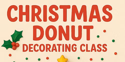 Christmas Donut Decorating Day \ud83c\udf84\ud83c\udf69