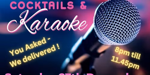 Cocktails & Karaoke
