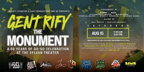 Gentrify the Monument: A 50-Year GOGO Celebration