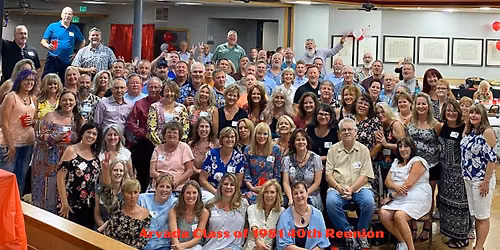 Arvada High School Class of 1981 Class Reunion