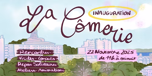 Inauguration de La C\u00f4merie : un nouveau centre social et culturel dans le 6e arrondissement