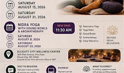 Restorative  Yoga with sound bowls & aromatherapy