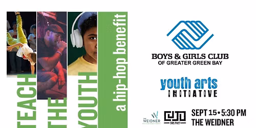 Teach The Youth: Fundraiser for The Boys and Girls Club of Greater Green Bay