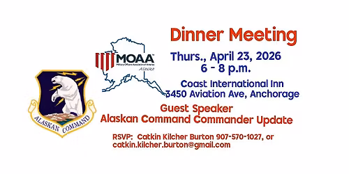 Capt Cook Chapter MOAA Dinner Meeting