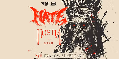 Hate \/ Hostia \/ Shadohm \/ Infernal Flame- 23 XI - Krak\u00f3w \/ Hype Park