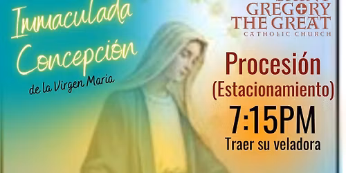 INMACULADA CONCEPCI\u00d3N DE LA VIRGEN MAR\u00cdA 