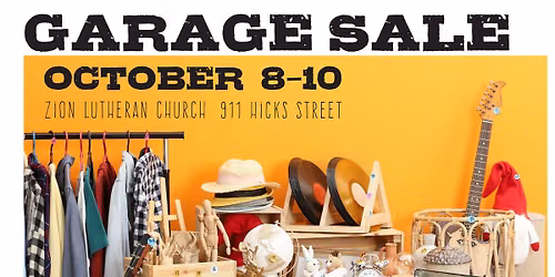 Huge Church Garage Sale