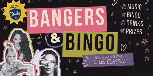 Raise a Pride Pint w\/ Sam Adams + Club Classics Bingo