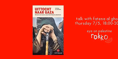 eye on palestine: talk with fatena al ghorra
