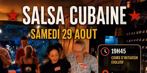 Salsa cubaine (initiation) entre c\u00e9libataires