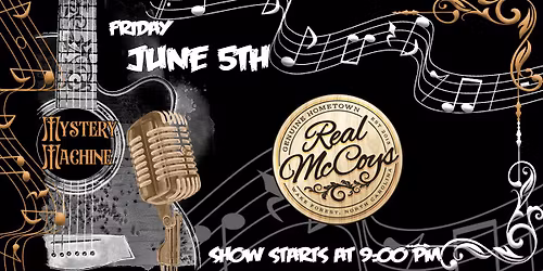 Mytsery Machine Live at Real McCoys