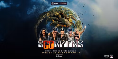 Scorpions Coming Home Live 2026 - Mumbai