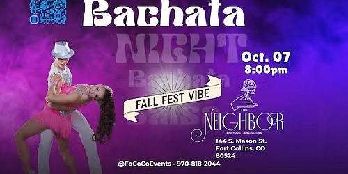 Bachata Night at The Neighbor - October Edition 2026
