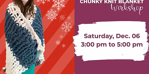 Step-By-Step Chunky Knit Blanket