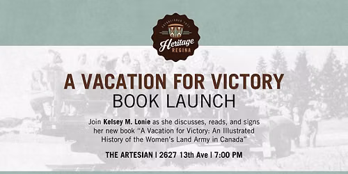 A Vacation for Victory Book Launch - NEW DATE