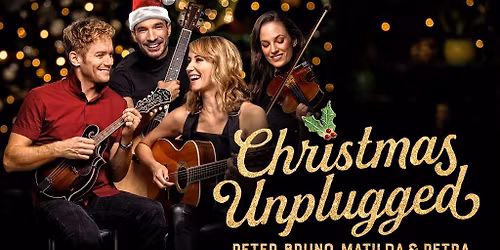 Christmas Unplugged 2026 med Peter, Bruno, Matilda och Petra Wahlgren