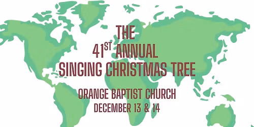The 41st Annual Singing Christmas Tree