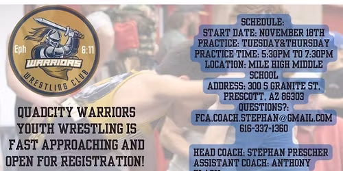 Warriors wrestling club