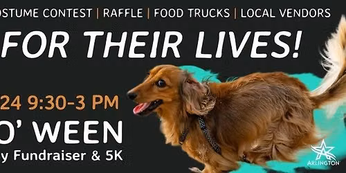 Wag O Ween Animal Cruelty Fundraiser & Run for Their Lives 5k Race