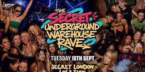 THE SECRET UNDERGROUND WAREHOUSE RAVE \ud83d\udc40 - LONDON FRESHERS WEEK 2026