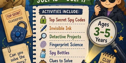 Detective Discovery Camp Week