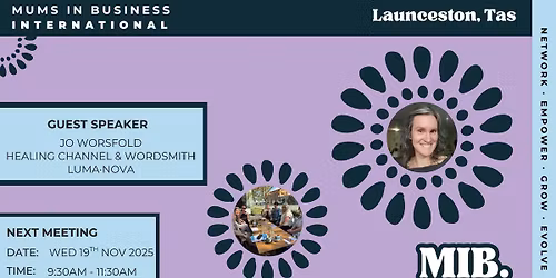 MIB Launceston Networking Event - November 2025