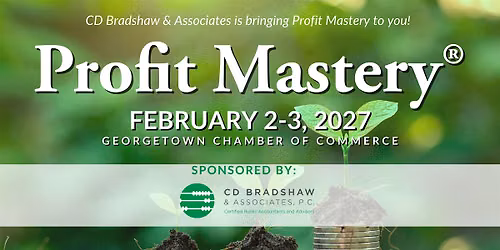 Profit Mastery Workshop - Central Texas